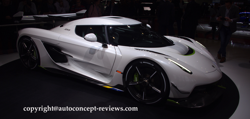 The Koenigsegg 1600 hp Jesko 2019
